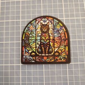 10/$10 Sticker Stained Glass Gothic Witchy Beautiful Details